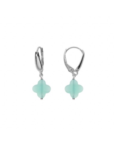 boucles d'oreilles femme trèfle,style van cleef & arpels,pas cher